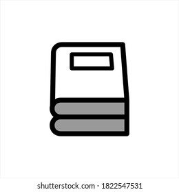 
Illustration Vector graphic of book icon
