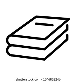 Illustration Vektorgrafik des Buchsymbol