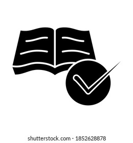 Illustration Vector graphic of book icon