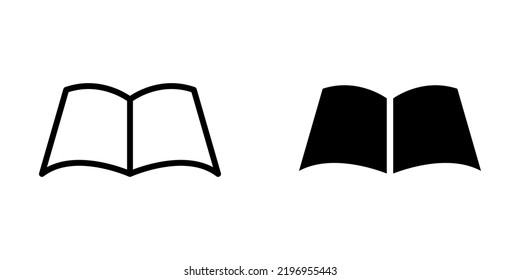 Illustration Vector graphic of book  icon. Fit for study, learning, graduate etc.