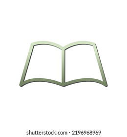 Illustration Vector graphic of book  icon. Fit for study, learning, graduate etc.