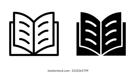Illustration Vector graphic of book icon. Fit for learning, education, literature, study, bookstore etc.