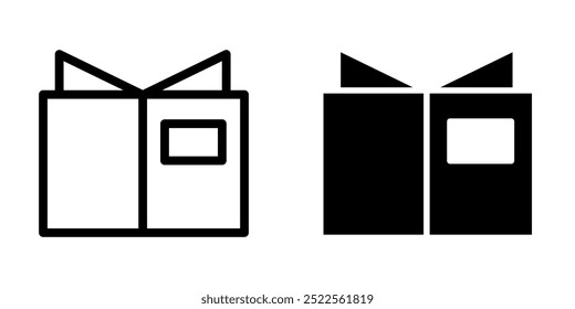 Ícone Vetor de Ilustração do livro. Apto para a aprendizagem, educação, literatura, estudo, livraria etc.