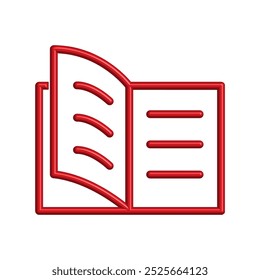 Illustration Vector graphic of book icon. Fit for learning, education, literature, study, bookstore etc.
