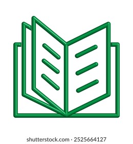 Illustration Vector graphic of book icon. Fit for learning, education, literature, study, bookstore etc.