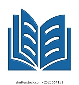 Illustration Vector graphic of book icon. Fit for learning, education, literature, study, bookstore etc.