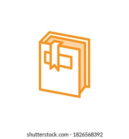 Illustration Vector graphic of bookmark icon. Fit for reading, tag, guidebook, favorite etc.
