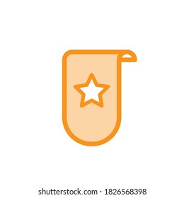 Illustration Vector graphic of bookmark icon. Fit for reading, tag, guidebook, favorite etc.