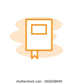 Illustration Vector graphic of bookmark icon. Fit for reading, tag, guidebook, favorite etc.