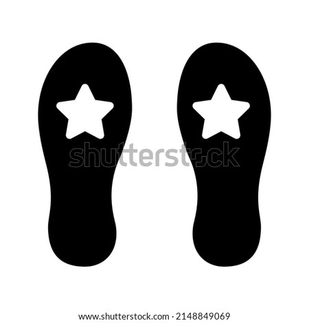 Illustration Vector Graphic of Bootprint icon
