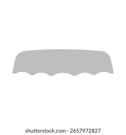 Illustration, Vektorgrafik des Flaschenkappensymbols