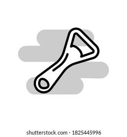 Illustration Vector graphic of bottle opener icon