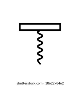 Illustration Vector graphic of bottle opener icon