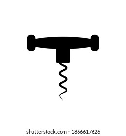 Ilustración Gráfica vectorial del icono del dispositivo de apertura del frasco