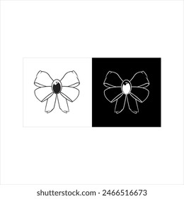 Illustration vector graphic of bowties icon