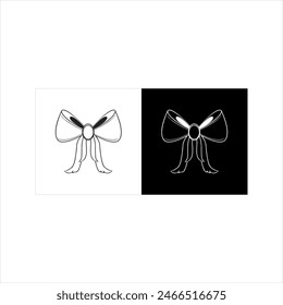Illustration vector graphic of bowties icon