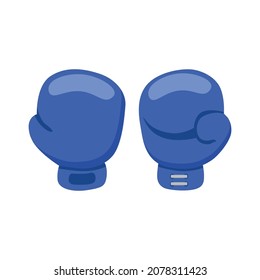 illustration vector graphic of boxing gloves