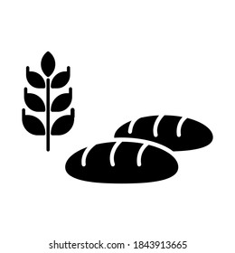 
Illustration Vector graphic of bread icon