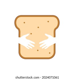 Illustration Vector Graphic of Bread Logo. Perfect to use for Technology Company