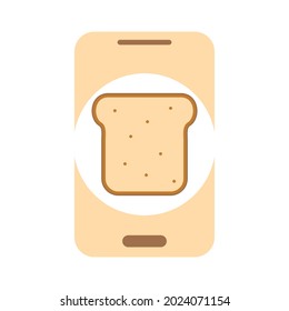 Illustration Vector Graphic of Bread Logo. Perfect to use for Technology Company