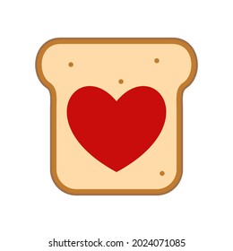 Illustration Vector Graphic of Bread Lover Logo. Perfect to use for Technology Company