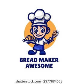 Illustration vector graphic of Bread Maker, good for logo design