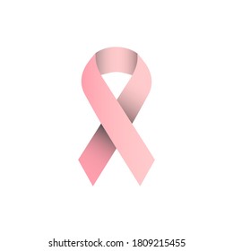 
illustration vector graphic of breast cancer symbol pink ribbon and symbol of cancer awareness in children