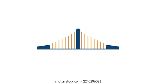 illustration vector graphic of bridge