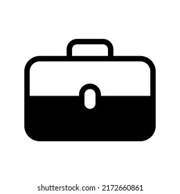 Ilustración Vector Gráfico de la plantilla de icono de Maletín