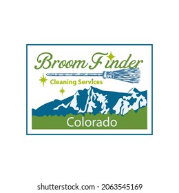 Illustration Vector Graphic of Broom logo design