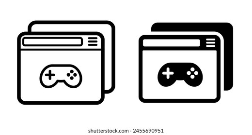 Illustration Vector Graphic of Browser icon