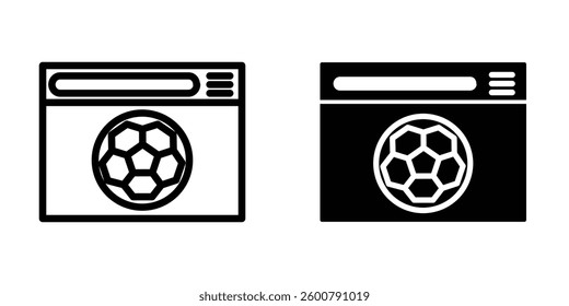 Illustration Vector graphic of browser icon. Fit for internet, app, software, application etc.