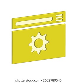 Illustration Vector graphic of browser icon. Fit for internet, app, software, application etc.
