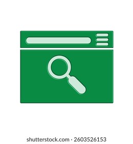 Illustration Vector graphic of browser icon. Fit for internet, app, software, application etc.