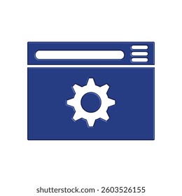 Illustration Vector graphic of browser icon. Fit for internet, app, software, application etc.
