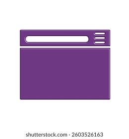 Illustration Vector graphic of browser icon. Fit for internet, app, software, application etc.