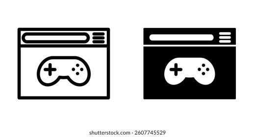 Illustration Vector graphic of browser icon. Fit for internet, app, software, application etc.