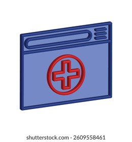 Illustration Vector graphic of browser icon. Fit for internet, app, software, application etc.