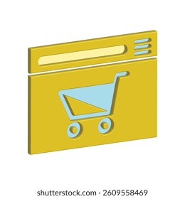 Illustration Vector graphic of browser icon. Fit for internet, app, software, application etc.