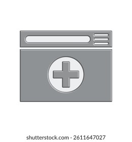 Illustration Vector graphic of browser icon. Fit for internet, app, software, application etc.