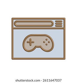 Illustration Vector graphic of browser icon. Fit for internet, app, software, application etc.