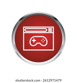 Illustration Vector graphic of browser icon. Fit for internet, app, software, application etc.