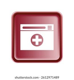 Illustration Vector graphic of browser icon. Fit for internet, app, software, application etc.