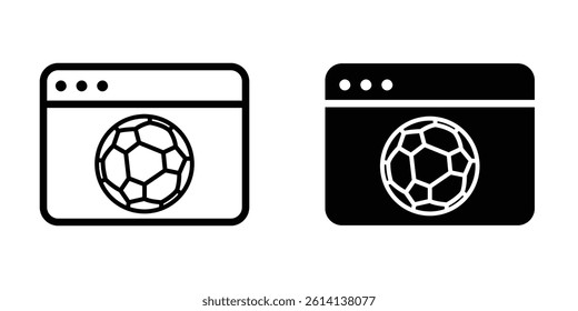 Illustration Vector graphic of browser icon. Fit for internet, app, software, application etc.