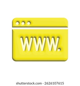 Gráfico Vetor de Ilustração do ícone do navegador. Apto para internet, app, software, aplicativo etc.