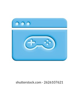 Gráfico Vetor de Ilustração do ícone do navegador. Apto para internet, app, software, aplicativo etc.