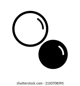 Ilustración Gráfico vectorial de la plantilla de icono Bubble