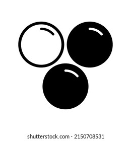 Illustration Vector graphic of Bubble icon template