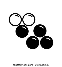 Illustration Vector graphic of Bubble icon template