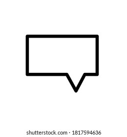 
Illustration Vector graphic of bubble speech icon